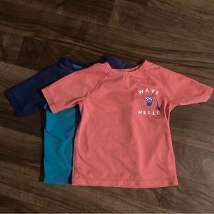 Boys 2T swim shirts